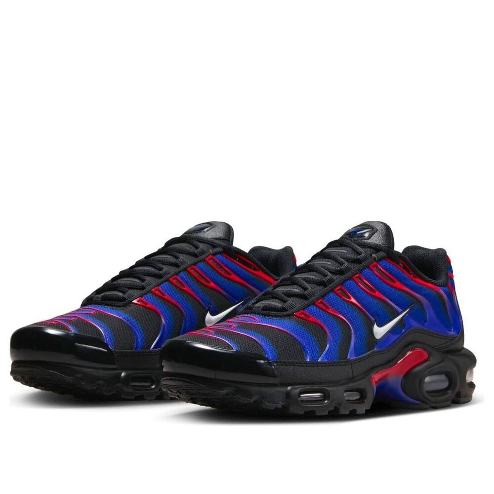 Nike Air Max Plus TN OG Spider-Man Black Blue Red FN7805-001 Men's Size 9.5 - Picture 3 of 6